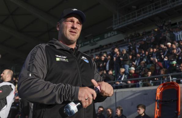 Gute Leistung, aber kein Sieg: Paderborn-Trainer Lukas Kwasniok ist unzufrieden.