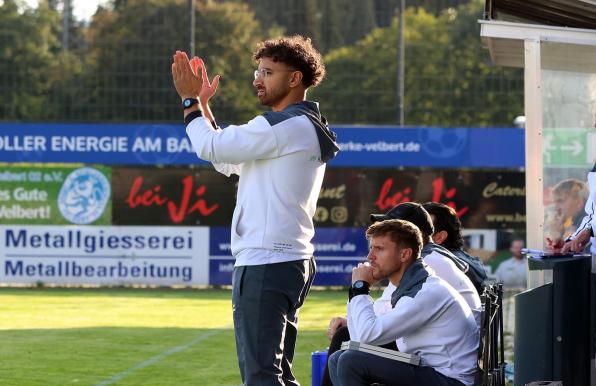 Bravo! Ismail Jaouri feierte den ersten Sieg als SSVg-Velbert-Cheftrainer.