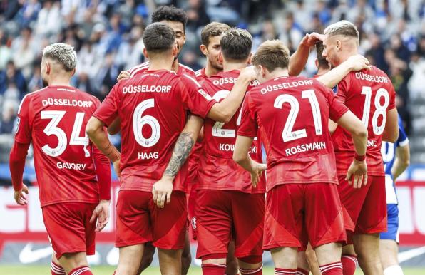 Fortuna Düsseldorf verteidigt in Berlin die Tabellenführung.