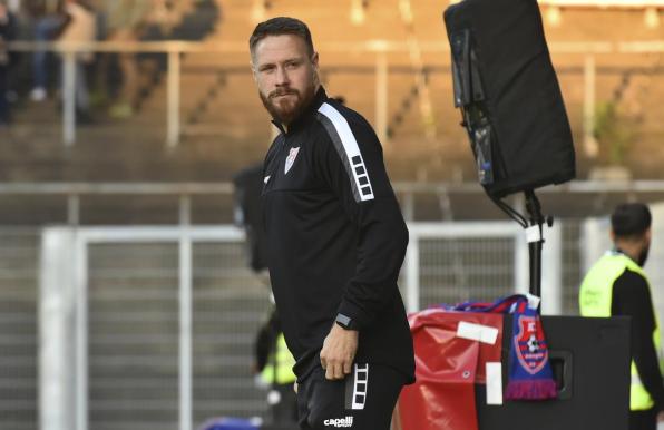 Rene Lewejohann, Trainer des KFC Uerdingen.