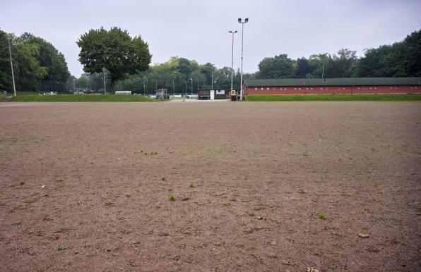 Der Ascheplatz von Atletico Essen.