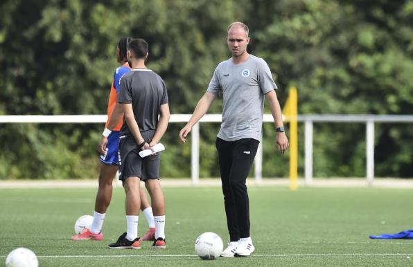 Fabian Lübbers, Trainer der Sportfreunde Lotte.