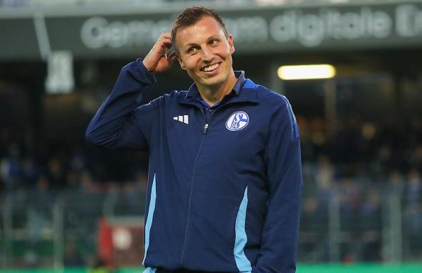 Jakob Fimpel, Interimstrainer des FC Schalke 04.