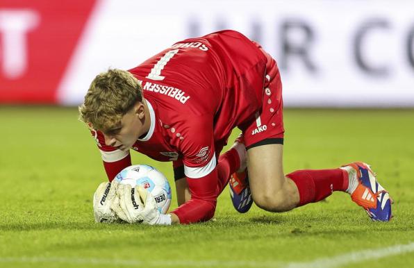 Johannes Schenk, Torwart des SC Preußen Münster.