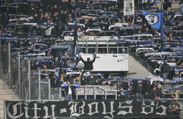 Einige Fans von Waldhof Mannheim gerieten am Samstag mit Anhängern von Rot-Weiss Essen aneinander.