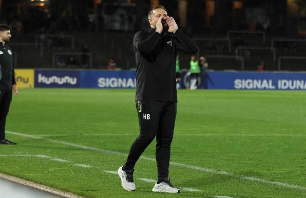 Aachens Trainer Heiner Backhaus sah eine starke Leistung in Dresden - die mal wieder nicht gekrönt wurde. 