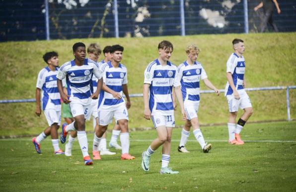 Erster Sieg für die U17 des MSV Duisburg!