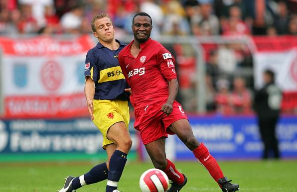 Lars Fuchs, hier im Trikot von Eintracht Braunschweig, gegen Rot-Weiss Essen.