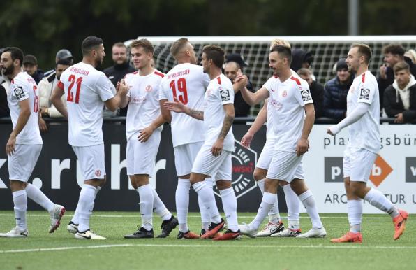 Die U23 von Rot-Weiss Essen führt derzeit die Tabelle der Kreisliga A an. 