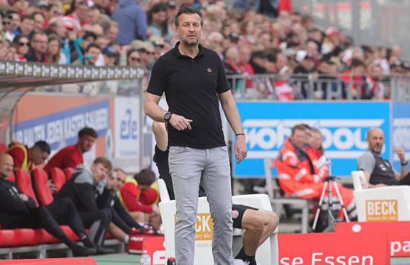 Christoph Dabrowski, Trainer von Rot-Weiss Essen.