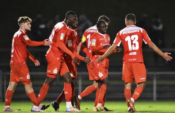 Rot-Weiß Oberhausen steht im Viertelfinale des Niederrheinpokals.