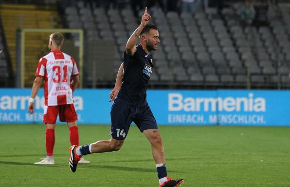 Oktay Dal traf beim Überraschungssieg gegen Fortuna Köln.