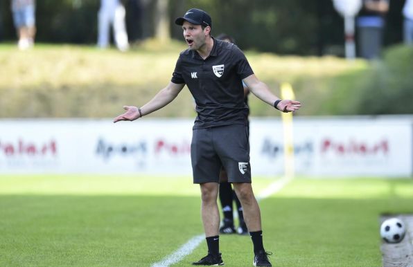 Marcel Kraushaar, Trainer von den Sportfreunden Niederwenigern.