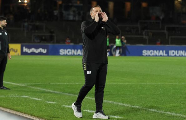 Heiner Backhaus, Trainer von Alemannia Aachen. 