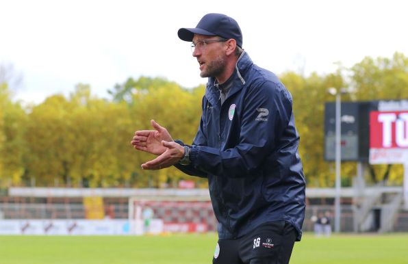 Sebastian Gunkel, Trainer von Rot-Weiß Oberhausen.