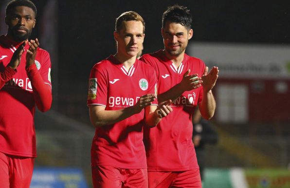 Jan-Lucas Dorow (Mitte) spielt mittlerweile im Südwesten.