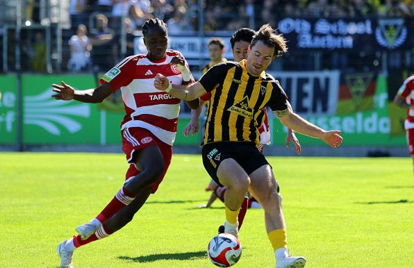 Im Trikot der Alemannia gelang Cas Peters (rechts) in sieben Einsätzen kein Tor.