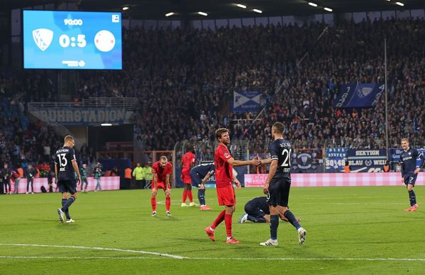 Gegen den FC Bayern gab es für den VfL Bochum eine 0:5-Pleite. 