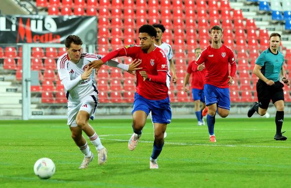 In einem intensiven Regionalligaspiel trennten sich der KFC und Fortuna II 1:1-Remis.