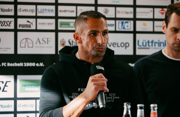 Sunay Acar, Trainer des 1. FC Bocholt.