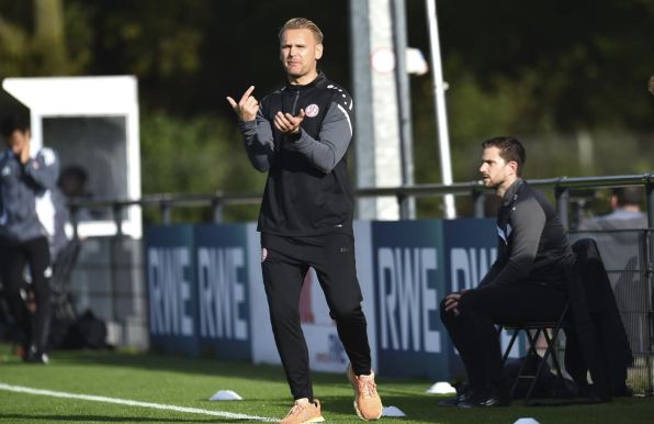 Simon Hohenberg, Trainer der U19 von Rot-Weiss Essen.