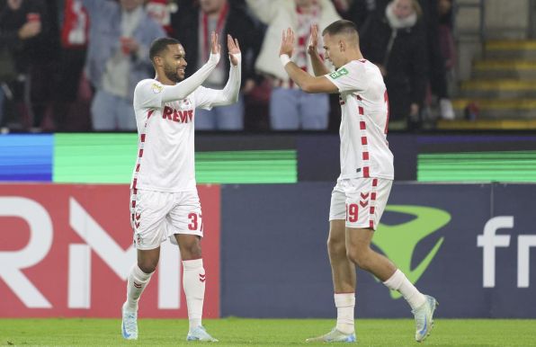 Der 1. FC Köln steht im DFB-Pokal-Achtelfinale.