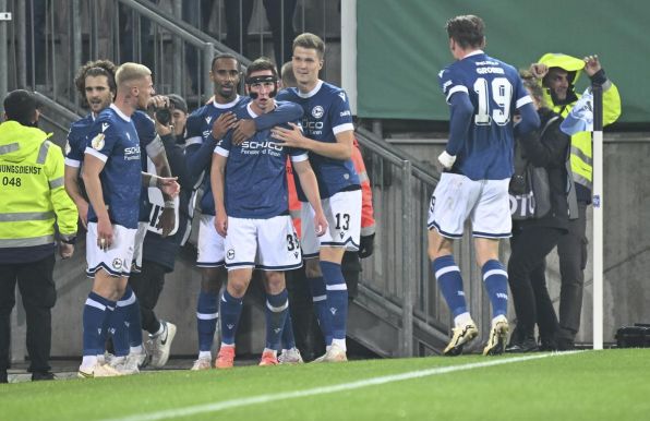 Arminia Bielefeld hat nach Hannover 96 auch Union Berlin aus dem DFB-Pokal geworfen. 