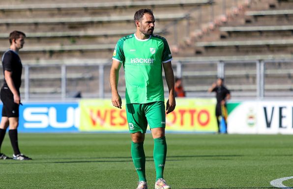 Simon Engelmann ist mit seiner Rolle beim SV Rödinghausen nicht zufrieden.