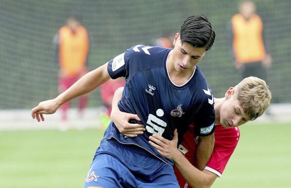 Arda Süne erzielte am Lotter Kreuz das Tor des Tages für Kölns U21-Mannschaft.